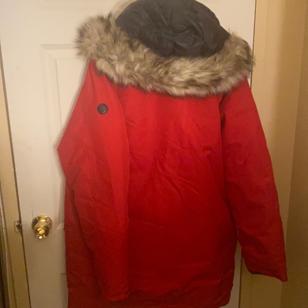 Red coat